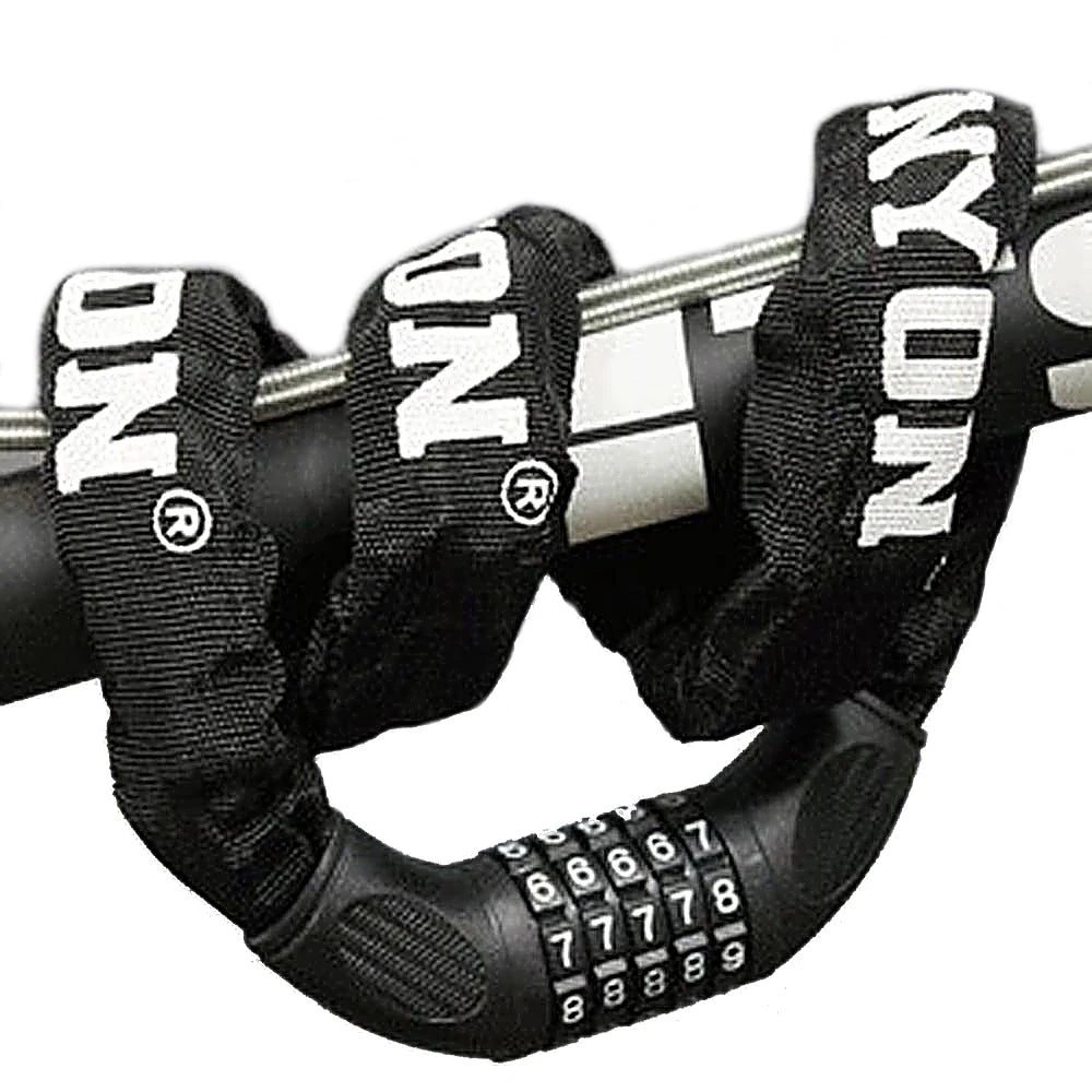 New Image 5-Digit Password Bicycle Lock Long Safe Anti-Theft Chain for Scooter Bike Motorcycle with Secure Cable Lock