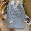 Boutique Wholesale 2026 Spring New Small Fragrant Wind Coarse Tweed Sequin Coat Temperament Half Skirt Women's Set