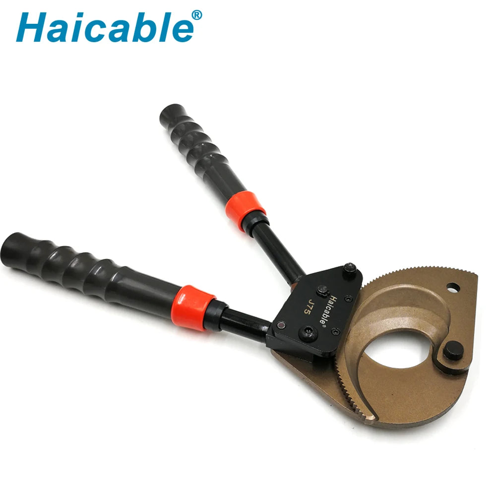 Heavy Duty Cable Cutter Copper Armored Cable Cutter Below 75mm J-75 Ratchet Cable Cutting Tool