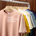 Heavy Weight Cotton Women Mens Custom Plain Oversized High Street Comfortable Cotton Tshirt