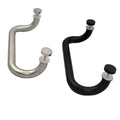 10inch Curve Interior Fancy  Door Handle Contemporary Glass Door Handles