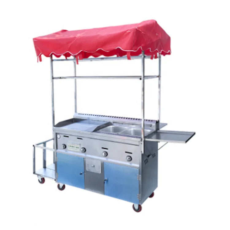 Custom Mobile Food Truck Trailer for Home and Commercial Use Convenient Snack and Dining Truck with Ice Cream Hot Dog Options