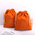 High End Plush Velvet Drawstring Party Wedding Favor Gift Bag Jewelry Bag Luxury Custom Logo Flannel Packing Dust Velvet Pouch