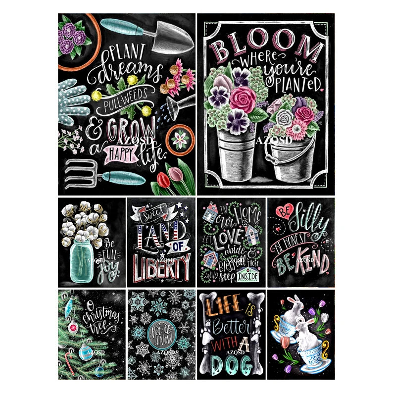Wholesale DIY Diamond Painting Diamond 5D Full Drill Kits Rhinestone Embroidery Cross Stitch Mosaic for Home Decor Landscape