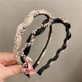 Crystal Fairy Headband Jewelry Band Rhinestone Hairpiece Women Hair Accessories Fairy Pearl Headband