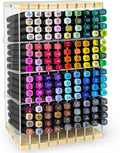 Acrylic Marker Organizer 144-Piece Display Rack Markers Art Brushes Home/Office Pen Holder Fixed Storage Box Classroom