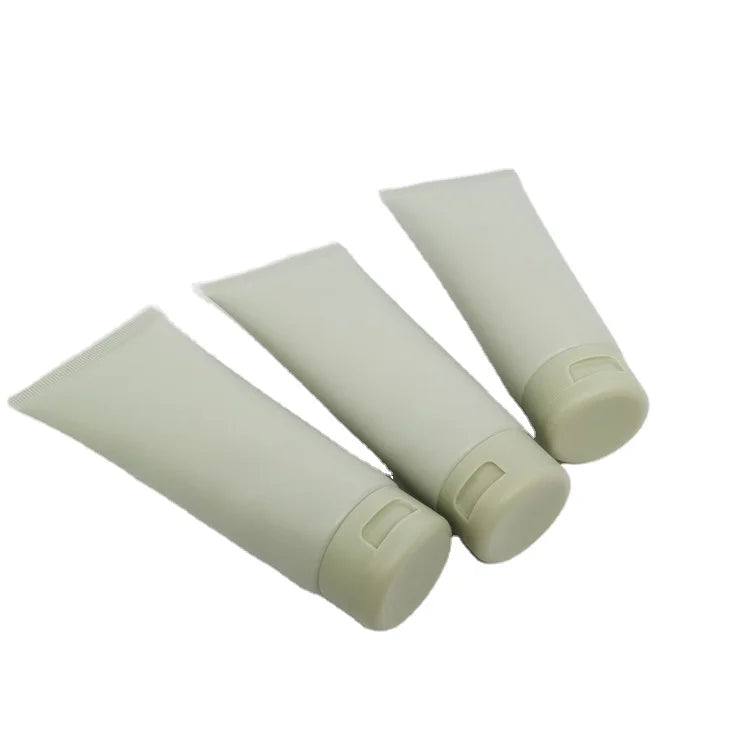 Sugarcane Materials 100% Recycled 100ml Plastic Soft Cosmetic Tube Available Empty Plastic Cosmetic Tubes Matte Custom Tube