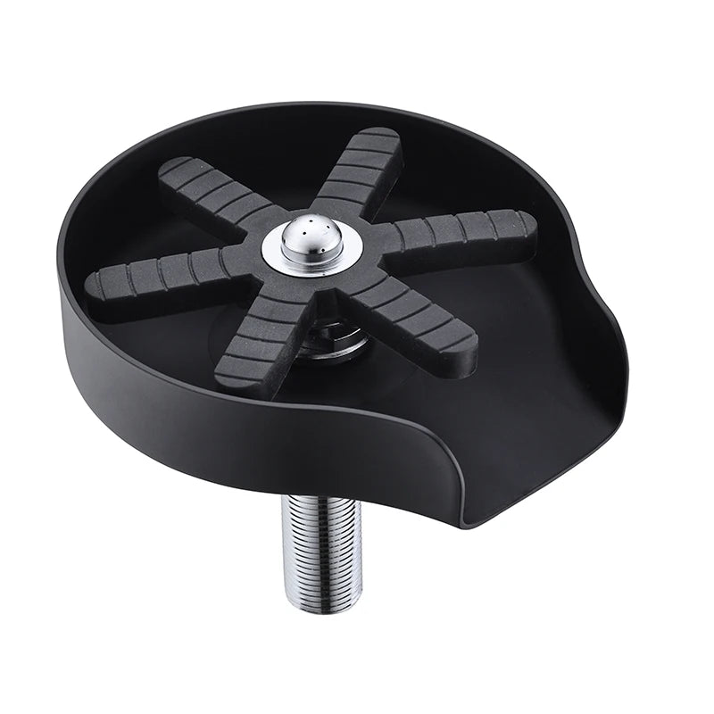 High Pressure Automatic Cup Washer Commercial Bar Cafe Kitchen Bottle Rinser Cleaning Tool