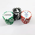 Golf Accessories Custom Plastic Golf Ball Marker Poker Chips Ball Marker