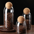 Factory Custom Empty Airtight clear Glass sealed Borosilicate Glass Storage Jar