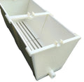 Lettuce NFT Hydroponic System Plastic Shed PVC Single Layer Large Size Farm Agricultural Equipment