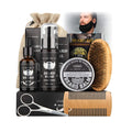 Private Label Men Vegan Beard Care Growth Oil Products Balm Grow Set Beard Growth Kit