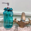 Screen Printed 500ml 304 Stainless Steel Glass Bottle Boston Round Glass Bottle for Cosmetic