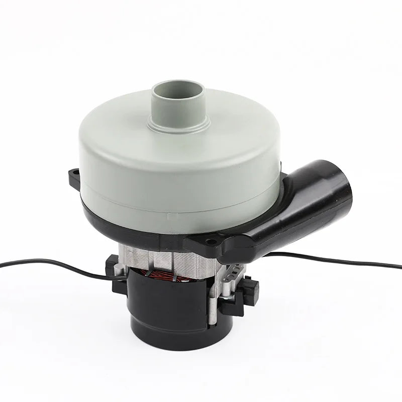 2 Stages 24V DC 500W Diameter 145MM Water Suction Motor Copper Wire Floor Scrubber Motor Wet and Dry Vacuum Cleaner Motor