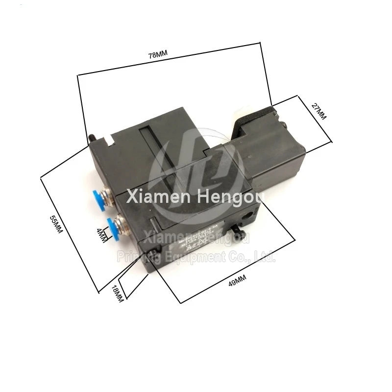 M2.184.1111/05 Solenoid Valve MEBH-4/2-QS-4-SA for SM102 CD102 SM52 PM52 Offset Printing Machine Spare Parts