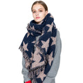 Hot Sale New Fashion Woman Scarf Scarves Tassel Printed Women Wraps Ladies Shawls for Winter