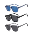 Wholesale Custom Luxury Sunglasses Acetate Frame Polarized Handmade Rectangle Square Sun Glasses 2023