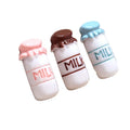 Hot Selling Colorful Flat Back Half Milk Bottle Design Resin Accessories