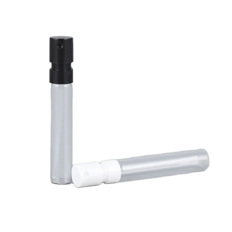 Refillable Perfume Glass Spray Bottle 2ml Cosmetic Spray Bottle 1.5ml Cosmetic Samples Perfume Glass Bottles