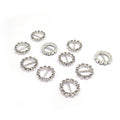 Wholesale Cheap Sale Small Round Crystal Bikini Connector for Swimwear Slider Buckle Accessories