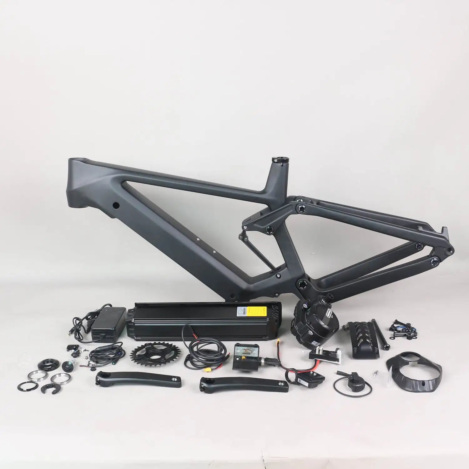 Suspension E-MTB Bike Carbon Frame E69  EBIKE Bicycle Bafang M510 M500 M600  Motor 250W  Include Motor and Battery