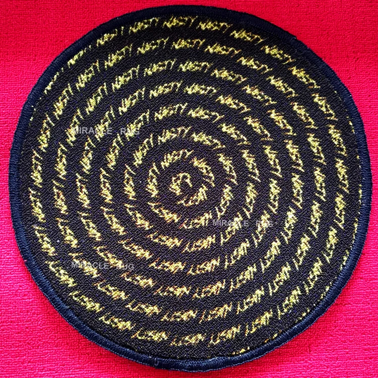 Modern Gaming Circle Dvd Carpet Custom 3D Round cd Game Mat Machine Made Printed Disc Rug Dropshipping
