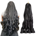 French Curl Loose Wave Spiral Curl Braids Spiral Curl Loose Wave Crochet Hair Extension Loose Wave Spiral Curl Braids