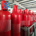 150Bar Co2 Cylinder 68L 45 kg LCO2 Fire Extinguisher With CO2 Automatic Valve