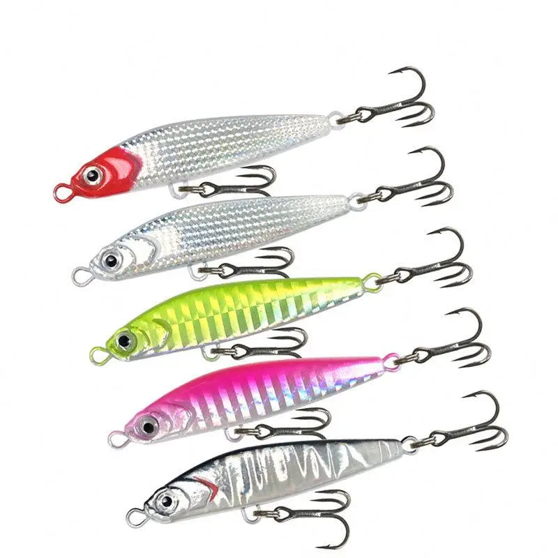 Topline 10G-22G 9 Colors 3D Simulation Eyes the Whole Swimming Layer Falls Jigging Fishing Lures