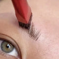 Natural Look Square Head Wild Shaving Angled Eyebrow Brush Eye Liner Brow Cosmetic Makeup Brush Tool