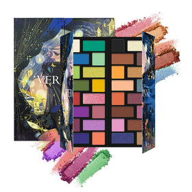 32 Color Highly Pigmented Eye Shadow Palette Matte Shimmer Cosmetic Shine Eyeshadow