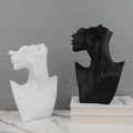 Modern Simple Creative Resin Character Ornament Living Room Cloakroom Desktop Art Soft Decoration Resin Art Crafts
