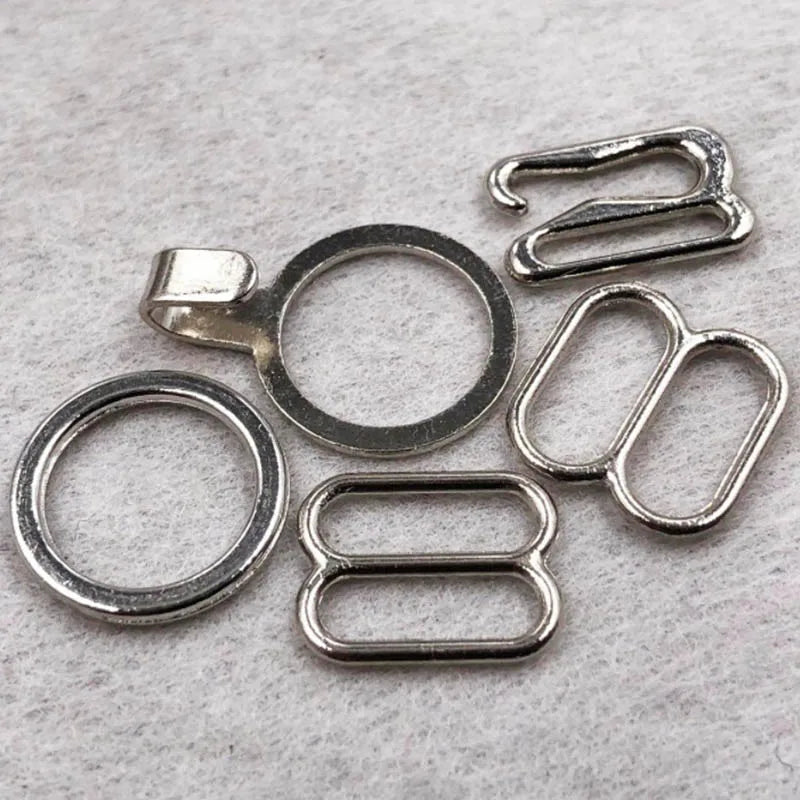 High Quality Metal Bra Buckle Rings and Sliders in Lingerie