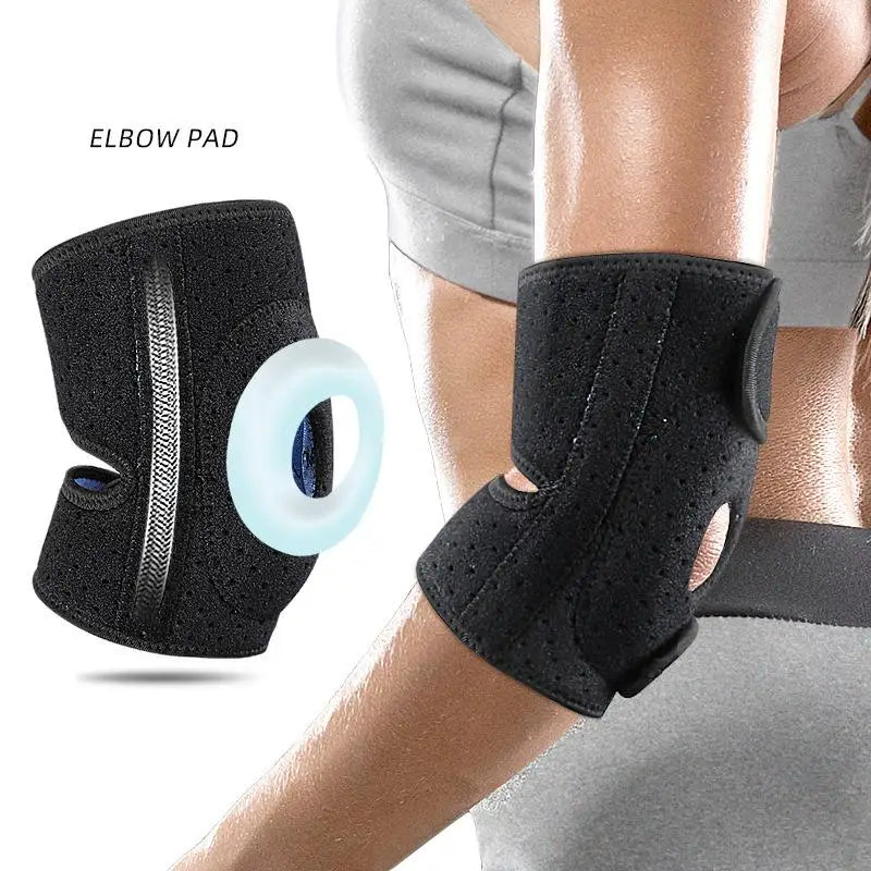 Sports and Fitness Outdoor Cycling Basketball Badminton Elbow protection Support Pressure and Breathable Sports Elbow Guard