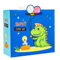 Brand New Customizable Pattern Offset Printing Your Own Logo Print Cute Kids Paper Gift Bag Recyclable Rope Handle