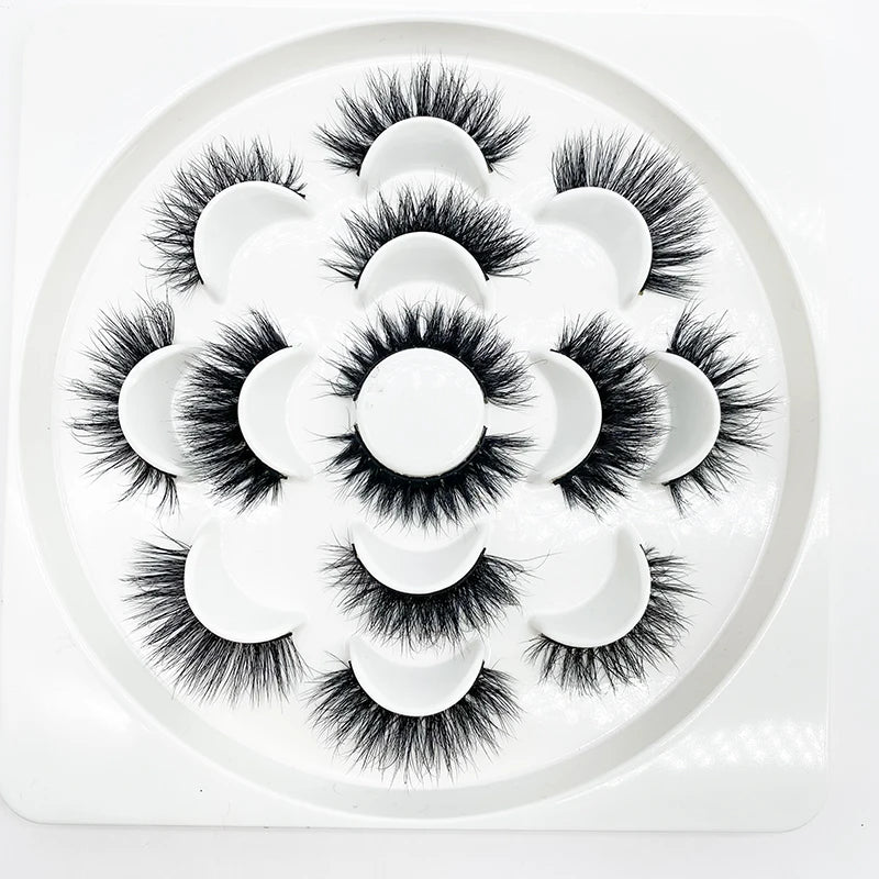 Handmade Natural 3D Mink Lashes Factory Price Lashes Wholesale Short Premium Mink Lashes