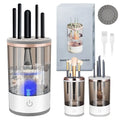 Portable Automatic Make up Brush Cleaner and Dryer Device Spinning Makeup Brush Washer Electric Makeup Brush Cleaner