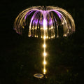 New Products Outdoor Garden Courtyard Waterproof Floor Plug Landscape Light Solar Lawn Light Wind Swing Atmosphere Firefly Light