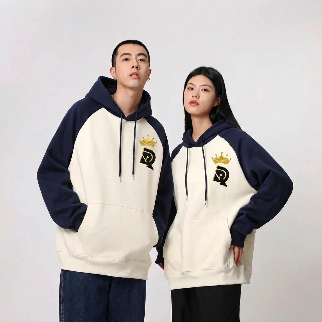 Heavyweight Silver Fox Fleece Unisex Hoodie New Winter Men's Sweatshirt Custom Embroidered Logo Hoodie for unisex