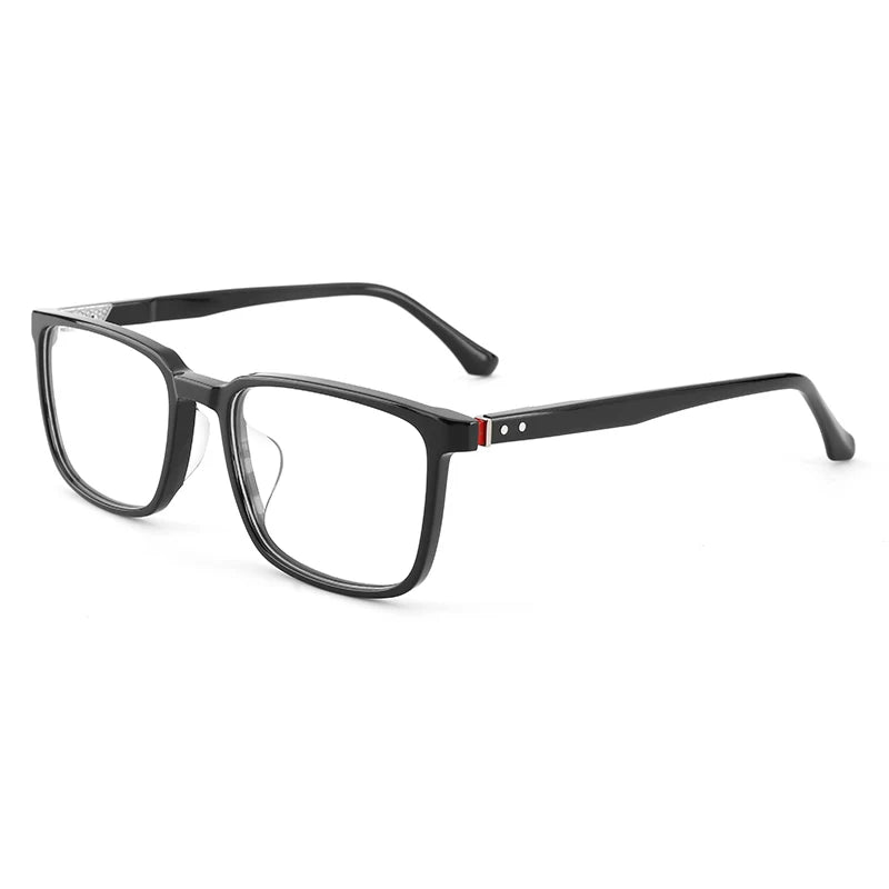 Myopic Simple Design Acetate Optical Frame Men 2024 Women Reading Alloy Frame Glasses