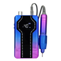 Portable Rechargeable Cordless 40000 RPM Nail Drill Machine Low Vibration E-File Manicure Polisher UK Plug for Nail Art Beauty