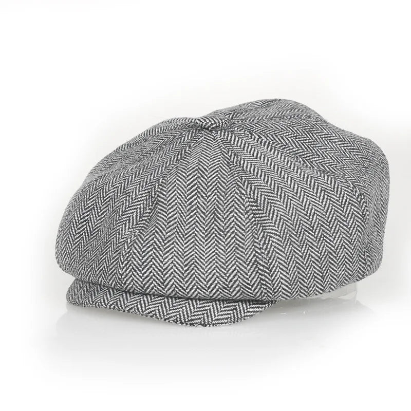 Spring Fall Autumn Winter  Beret Gatsby Flat Cap Hat Western Retro Fashion Street European Trend Woman Men Newsboy Hat