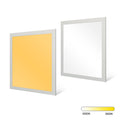 DC24V 3030 18W 2700-6500K CCT Adjustable LED Panel Light Gapless Smart Wi-Fi Tuya App Control Home Office Dimmable CCT