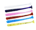 30pcs/pack Silicone Lures Curly Worm Swimmer Soft Bait 42mm Jigging Wobblers Fishing Lure for Pike Trout Bass Fishing Tackle