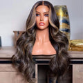 5*5 Lace Closure Wig Glueless Lace Front Ombre Body Wave Unprocessed Vietnamese Human Hair Wigs Small Size 13*4 Lace Frontal Wig