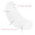 Anrolash OEM Wholesale Cotton Non-Woven Eye Pads & Gel Pads Lash Extension Patches Custom Logo Label for Eyelash Extension Tools