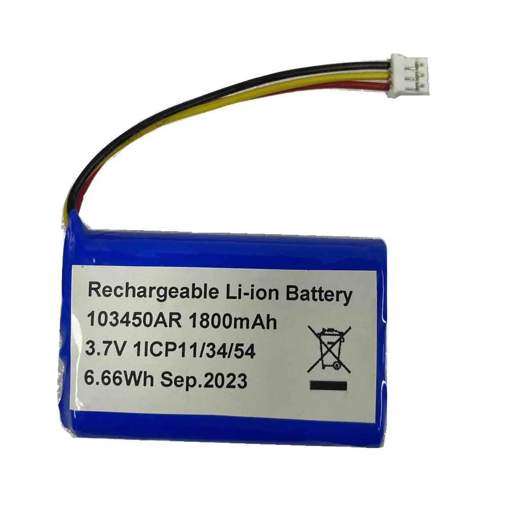 YIGAOS Aluminum Shell 983450AR/103450AR Rechargeable 3.7V 1800MAH/2000MAH Lithium Ion Battery Pack 103450 2000MAH Pac
