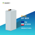 ASGOFT DIY 15kWh 48V/51.2V 16S 200A Battery Case Suit for JK Pace JiaBaiDa BMS Board Stackable Lithium Lifepo4 Battery Box Kit