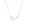 ACME 925 Sterling Silver Constellations Choker Necklace Cancer Delicate Zircon Astrology Virgo Zodiac Personalized Design Women