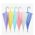 Wholesale Custom Logo Color Kids and Adult Umbrella Transparent with Printing Outdoor Clear Umbrellas for Promotion